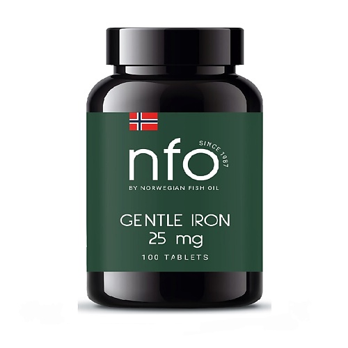 

NORVEGIAN FISH OIL Легкодоступное железо таблетки 550 мг, Легкодоступное железо таблетки 550 мг