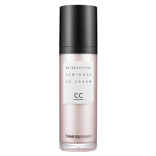 CC крем для лица THANK YOU FARMER CC-крем для лица придающий коже сияние 3-в-1 SPF30 PA++ Be Beautiful Luminous CC Cream крем для лица thank you farmer крем для лица увлажняющий