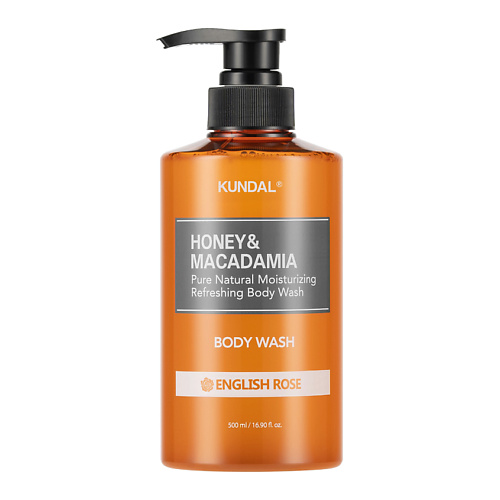 Гель для душа KUNDAL Гель для душа Английская роза Honey & Macadamia Body Wash