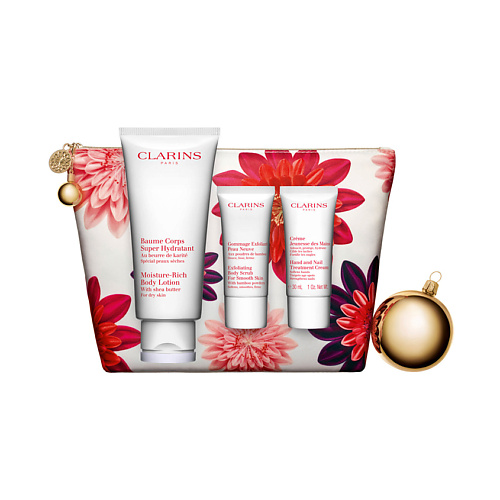 

CLARINS Набор для ухода за телом в косметичке, Набор для ухода за телом в косметичке