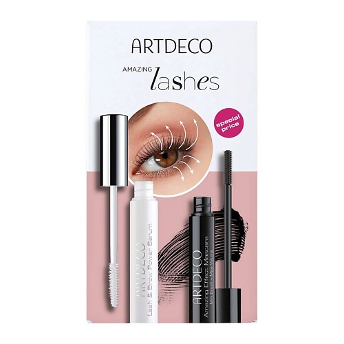 цена Набор средств для глаз ARTDECO Набор для макияжа глаз Lash & Brow Power Serum