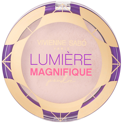 Пудра для лица VIVIENNE SABO Пудра Сияющая VIVIENNE SABO Lumiere Magnifique vivienne sabo кремовый хайлайтер lumiere feerique тон 01