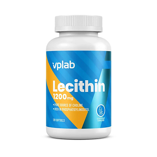 БАДы для мозга и памяти VPLAB Витамины для мозга Lecithin 1200 mg