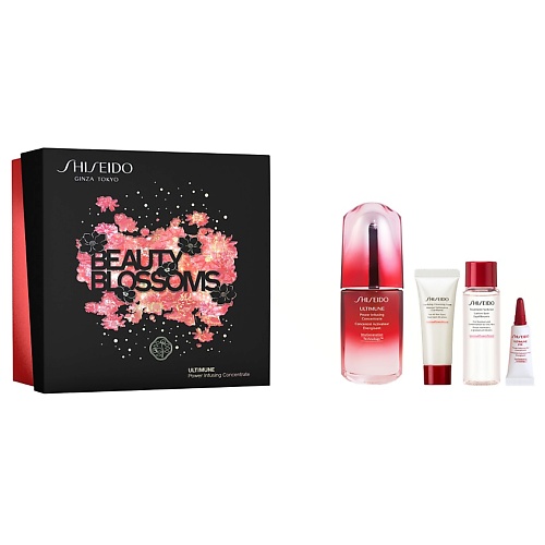 

SHISEIDO Набор с концентратом, восстанавливающим энергию кожи ULTIMUNE, Набор с концентратом, восстанавливающим энергию кожи ULTIMUNE