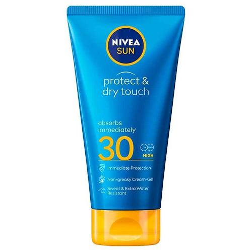 NIVEA Крем-гель для тела солнцезащитный Защита и легкость SPF 30 nivea sun сухой солнцезащитный спрей защита и легкость spf 30