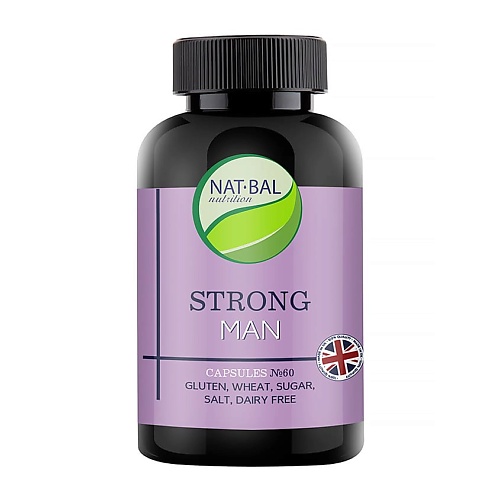 NAT BAL NUTRITION Биологически активная добавка к пище для мужчин Strong man