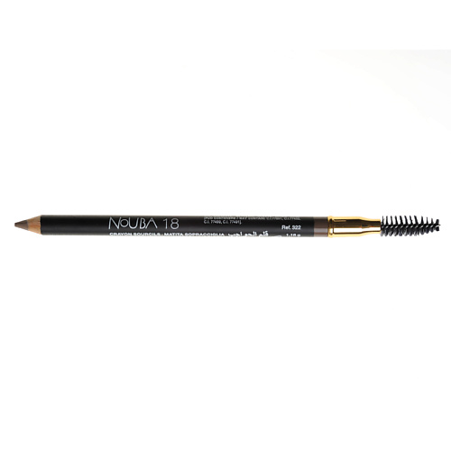 карандаш для губ nouba карандаш для губ lip pencil with applicator Карандаш для бровей NOUBA Карандаш для бровей EYEBROW PENCIL with applicator