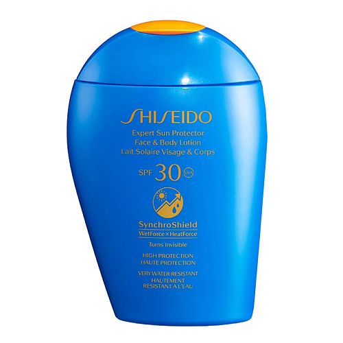 Солнцезащитный лосьон для лица и тела SHISEIDO Солнцезащитный лосьон для лица и тела SPF 30 Expert Sun цена и фото