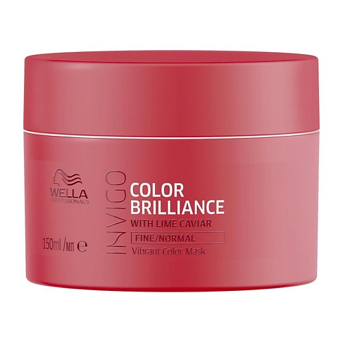 Профессиональная косметика для волос WELLA PROFESSIONALS Маска-уход для защиты цвета волос Invigo Color Brilliance Vibrant Color Mask