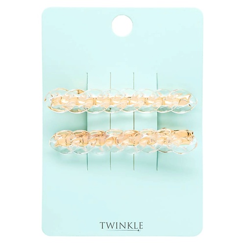 Набор заколок для волос TWINKLE Заколки для волос TRANSPARENT CHAIN twinkle twinkle женский шейный платок chain