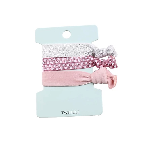 TWINKLE Набор резинок для волос Pink набор резинок для собак love is