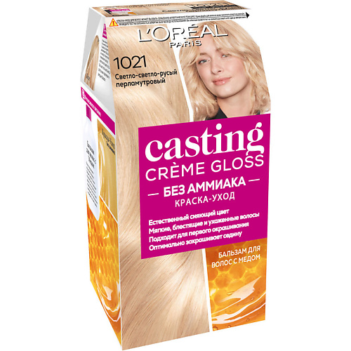 L'ORÉAL PARIS Стойкая краска-уход для волос без аммиака Casting Creme Gloss