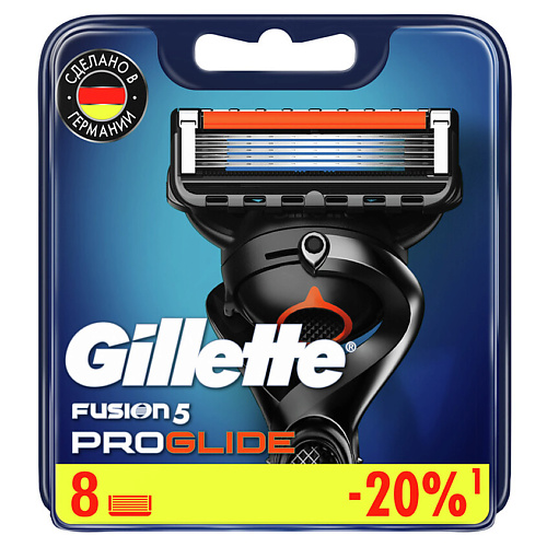 Кассета для станка GILLETTE Сменные кассеты для бритья Fusion ProGlide