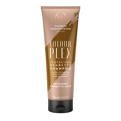 CHARLES WORTHINGTON Шампунь для темных волос 2 в 1 защита цвета и восстановление волос Colour Plex Protecting Brunette Shampoo