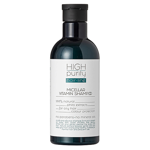 HIGH PURITY Мицеллярный витаминизирующий шампунь Hair Line Micellar Vitamin Shampoo mane n tail шампунь для волос мицеллярный micellar shampoo