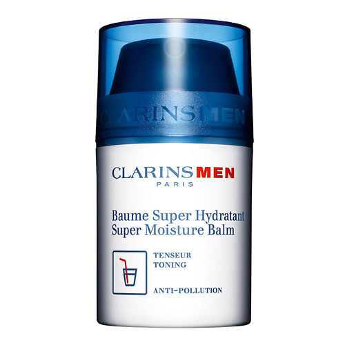 CLARINS Интенсивно увлажняющий бальзам для лица для мужчин Baume Super Hydratant
