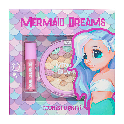 MORIKI DORIKI Набор для макияжа MERMAID DREAMS moriki doriki пенал силиконовый mermaid vibes