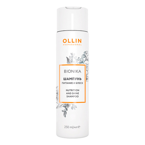 OLLIN PROFESSIONAL Шампунь «Питание и блеск» OLLIN BIONIKA