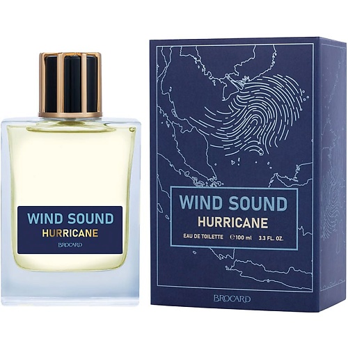 Туалетная вода BROCARD Wind Sound HURRICANE туалетная вода brocard wind sound thunder snow