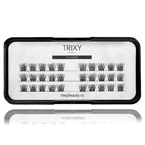 Ресницы для наращивания TRIXY BEAUTY Ресницы-пучки Hollywood