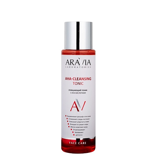 Тоник для лица ARAVIA LABORATORIES Очищающий тоник с AHA-кислотами AHA-Cleansing Tonic