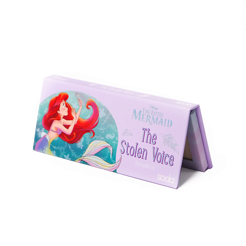 Палетка SODA Палетка для лица THE STOLEN VOICE #exploretheocean бутылка funko disney princess the little mermaid – pearl anniversary real life mermaid