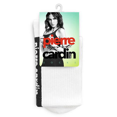 PIERRE CARDIN Носки женские 355 БЕЛЫЙ/ЧЕРНЫЙ pierre cardin трусы женские casual sport string белый