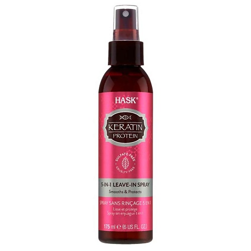 

HASK Несмываемый спрей с кератином 5-в-1 Keratin Protein Spray, Несмываемый спрей с кератином 5-в-1 Keratin Protein Spray