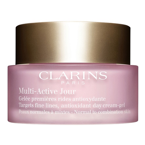 CLARINS Дневной гель для нормальной и комбинированной кожи Multi-Active clarins дневной регенерирующий лосьон spf 15 multi regenerante