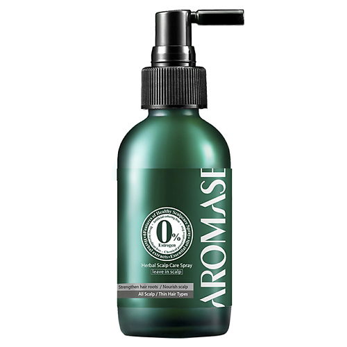 Спрей для ухода за волосами AROMASE Спрей травяной для кожи головы Herbal Scalp Care Spray