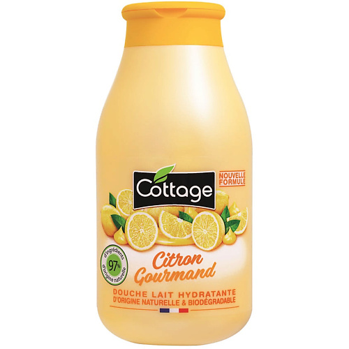 Средства для ванной и душа COTTAGE Молочко для душа увлажняющее Moisturizing Shower Milk – Gourmet Lemon