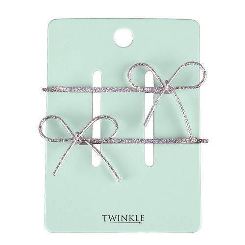 TWINKLE Набор заколок Bow Silver 75₽