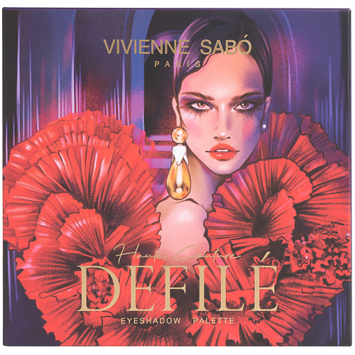 Тени VIVIENNE SABO Палетка теней Haute Couture Defile