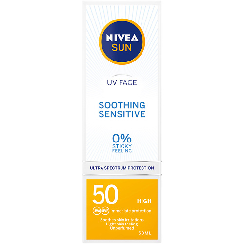 

NIVEA Средство для лица для чувствительной кожи СЗФ 50+, Средство для лица для чувствительной кожи СЗФ 50+