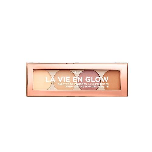 

L'ORÉAL PARIS Палетка хайлайтеров La Vie En Glow, Палетка хайлайтеров La Vie En Glow
