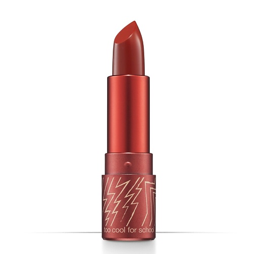 фото Too cool for school помада для губ glamrock luster sunset lip