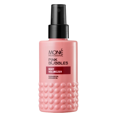 Спрей для укладки волос MONE PROFESSIONAL Спрей для прикорневого объема Pink Bubbles