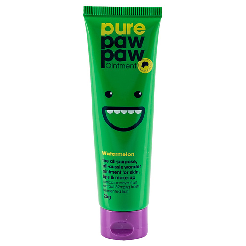 PURE PAW PAW Бальзам для губ восстанавливающий с ароматом Арбузная жвачка милая леди детский бальзам для губ с ароматом ваниль 4