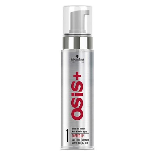 

OSIS+ BONACURE Не аэрозольный мусс легкой фиксации OSiS+ Topped Up, BONACURE Не аэрозольный мусс легкой фиксации OSiS+ Topped Up