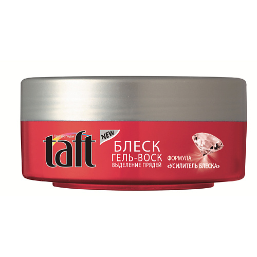 Укладка и стайлинг TAFT Гель-воск для волос с блеском 