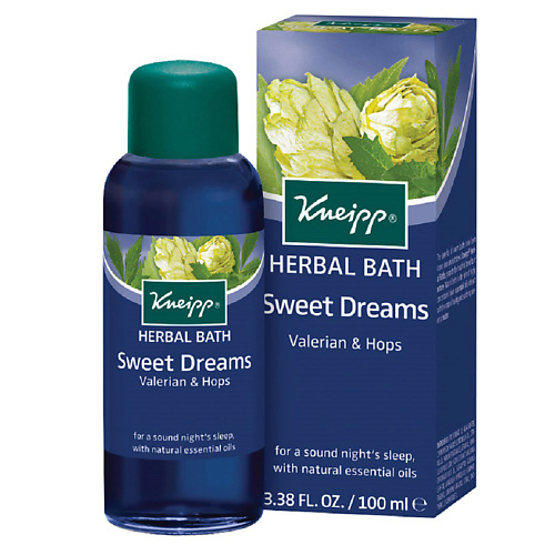 

KNEIPP Масло для ванн с валерианой и хмелем, Масло для ванн с валерианой и хмелем