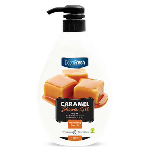 Гель для душа DEEP FRESH Гель для душа Caramel гель для душа délesir гидрофильный гель для душа fresh fig