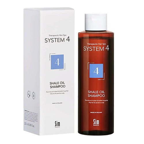 Шампунь для волос SYSTEM4 Шампунь терапевтический для очень жирной и чувствительной кожи головы шампуни system4 шампунь 4 для очень жирной кожи головы shale oil shampoo 4 system 4