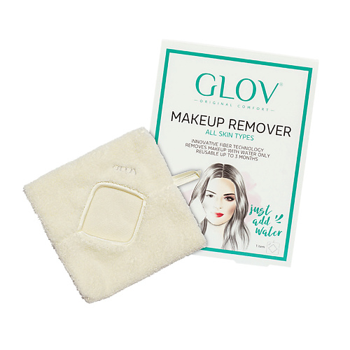 Салфетки для снятия макияжа GLOV Салфетка для снятия макияжа GLOV для всех типов кожи afterspa волшебная многоразовая салфетка для снятия макияжа черная 1 салфетка