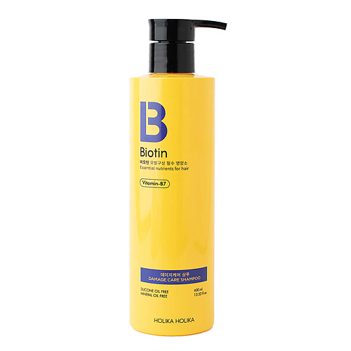 Шампуни HOLIKA HOLIKA Шампунь для волос Biotin Damage Care Shampoo