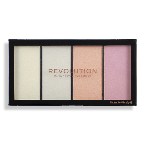 REVOLUTION MAKEUP Хайлайтер ПАЛЕТКА RELOADED LUSTRE, Lights Cool