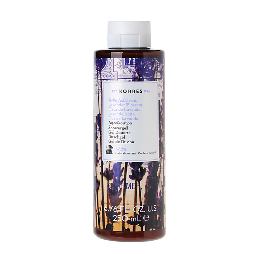 KORRES Гель для душа LAVENDER BLOSSOM гель для душа essere lavender