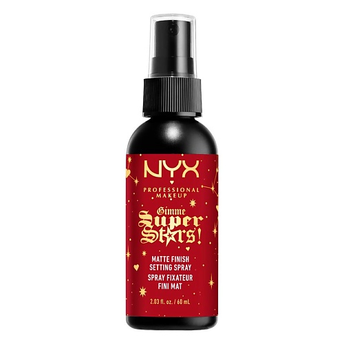 

NYX Professional Makeup Матирующий спрей-фиксатор макияжа "MATTE SETTING SPRAY", Матирующий спрей-фиксатор макияжа "MATTE SETTING SPRAY"