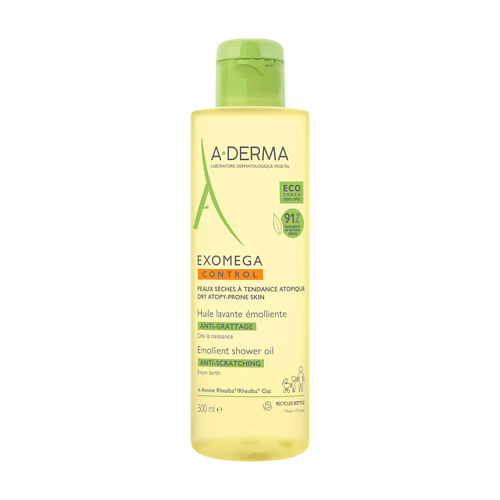 цена Масло для душа A-DERMA Смягчающее масло для душа Exomega Control