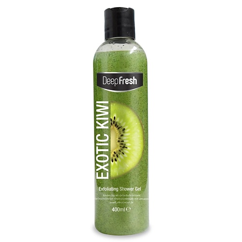 Гель для душа DEEP FRESH Гель-скраб для душа Exotic Kiwi крем для душа fresh juice сахарный скраб для тела asian pear